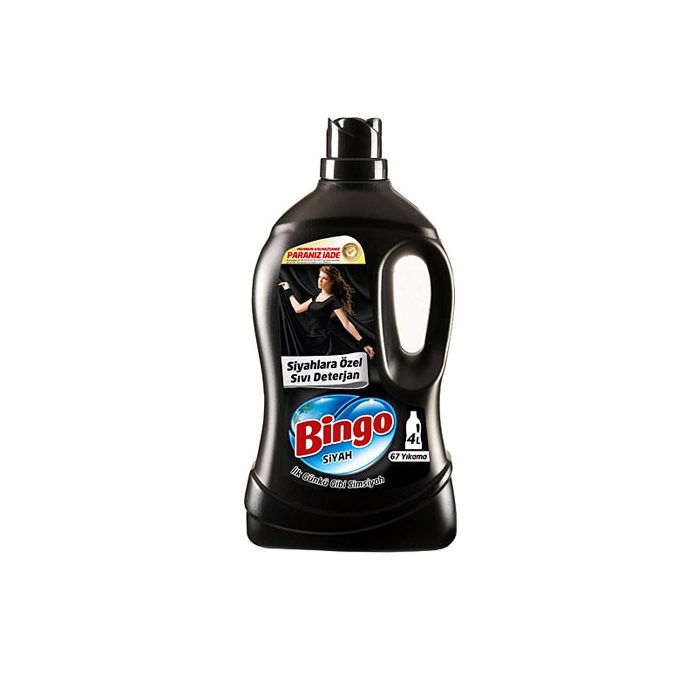 Bingo Sıvı Deterjan Siyah 4 lt