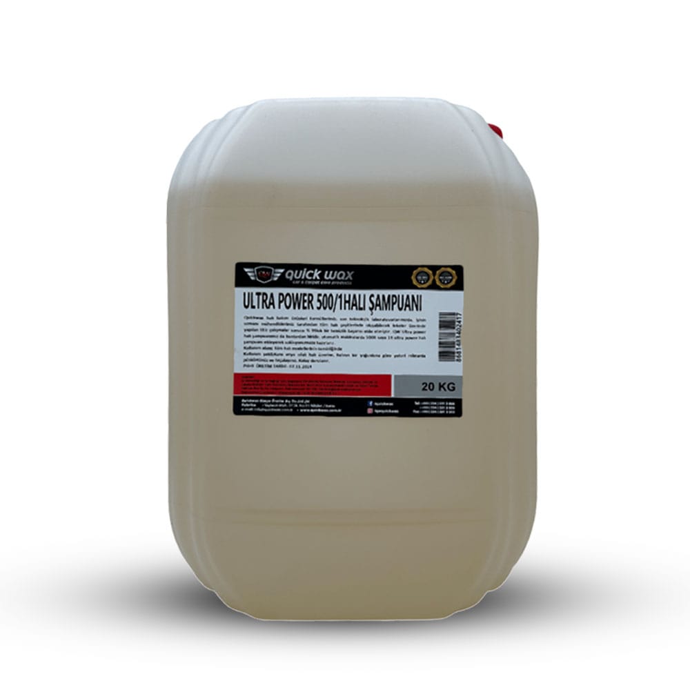 Ultra Power 500/1 Halı Şampuanı | 20KG