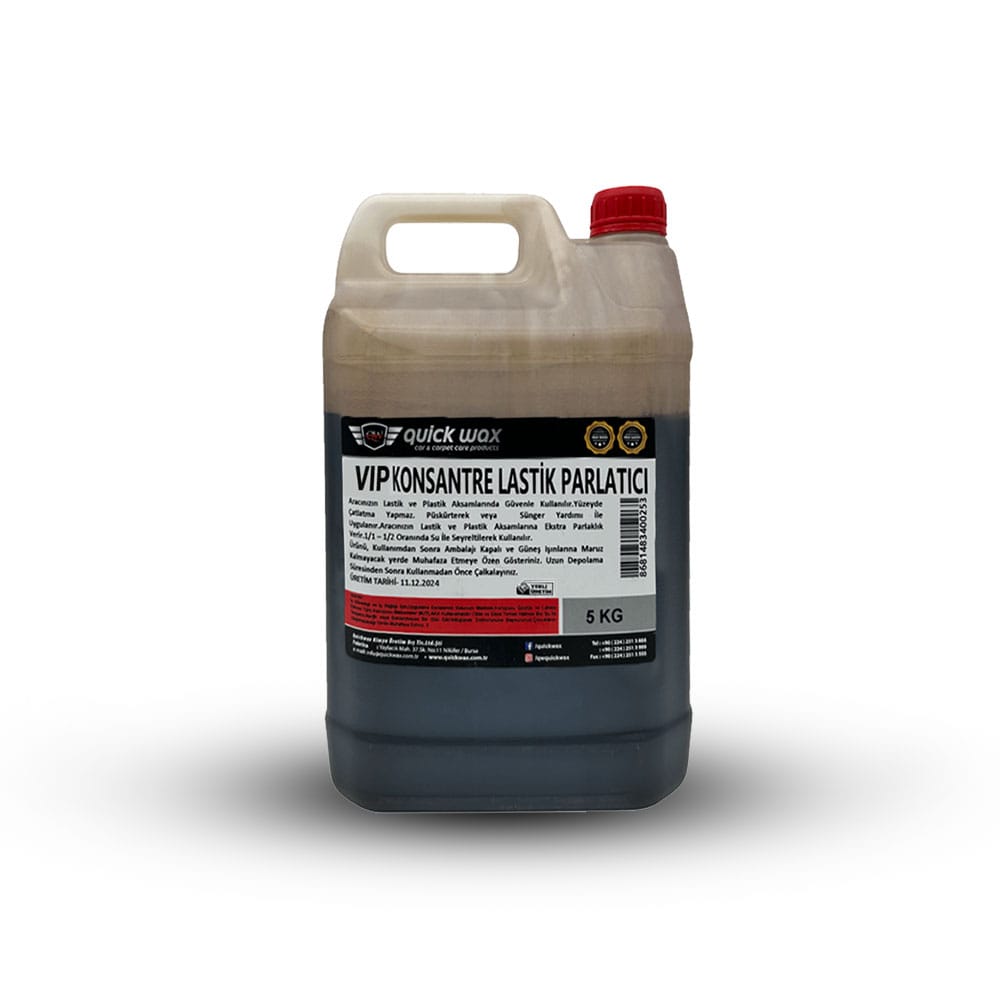 Vip Konsantre Lastik Parlatıcı | 5KG