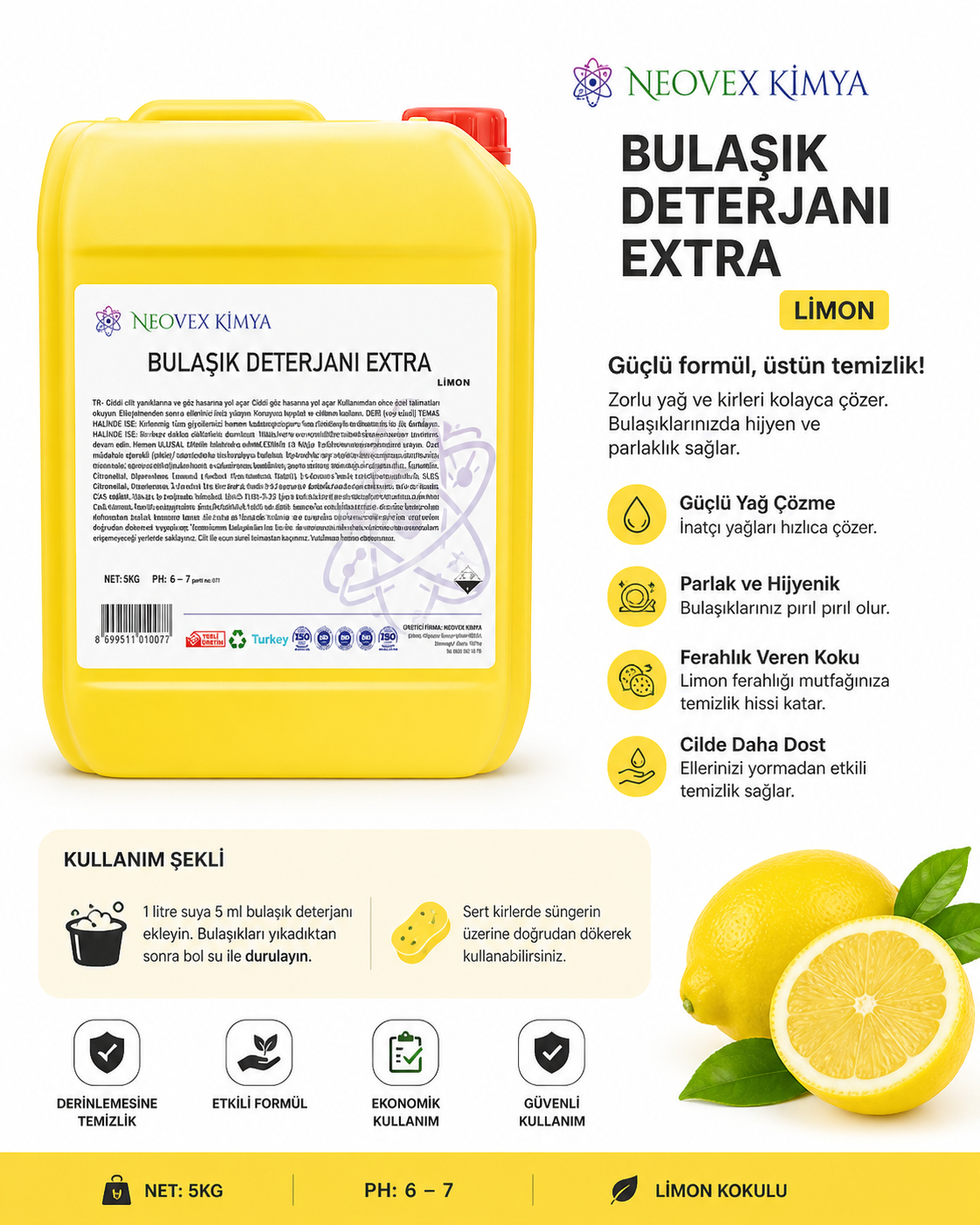 BULAŞIK DETERJANI EXTRA
