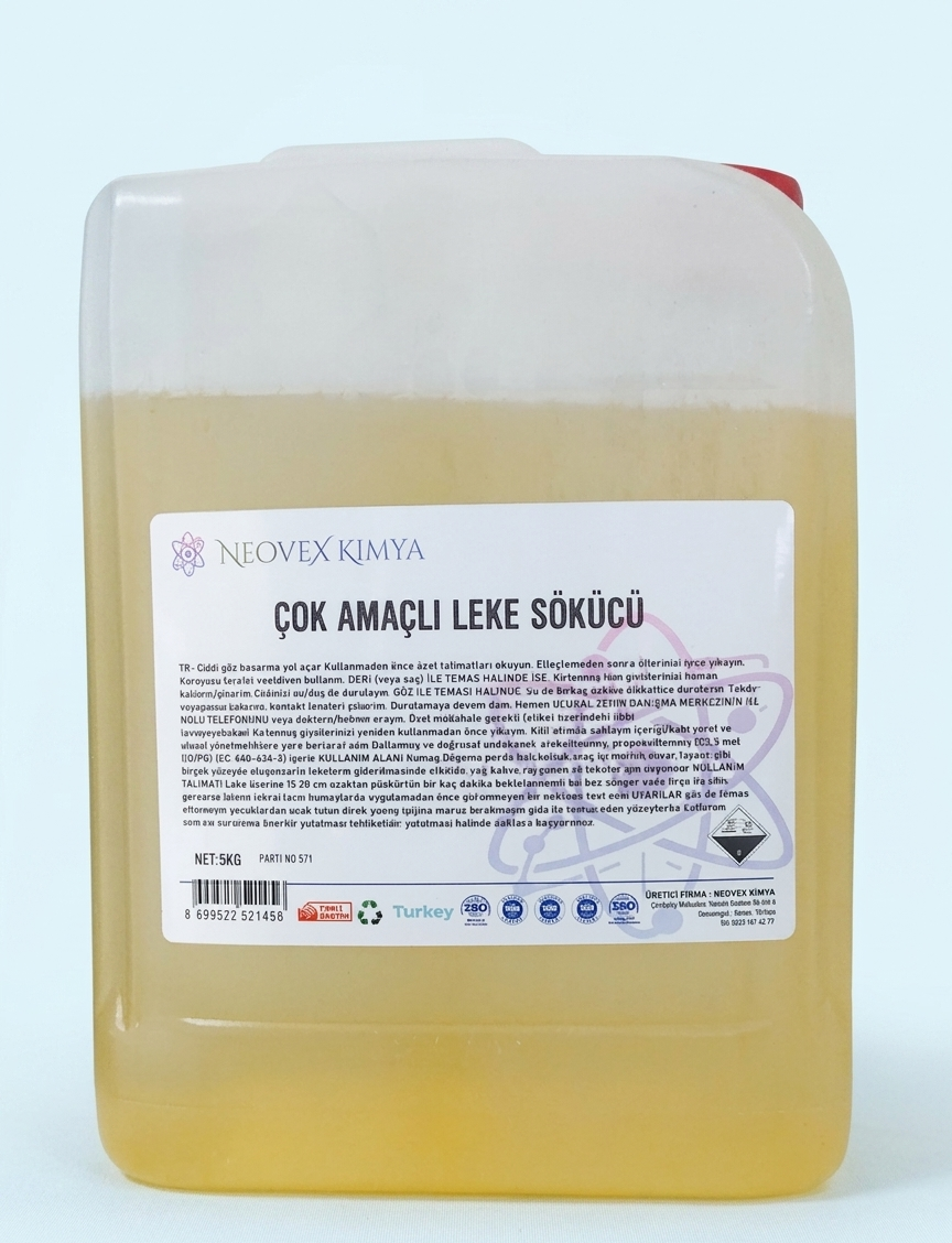 NEOVEX KİMYA - ÇOK AMAÇLI LEKE SÖKÜCÜ 5 KG