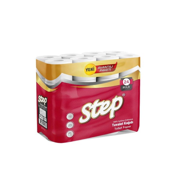 Step Tuvalet Kağıdı İki Katlı 24'lü